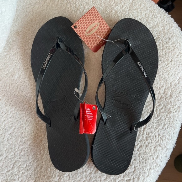 NWT Havianas Black Sandlas ✨🩴 - Picture 4 of 6